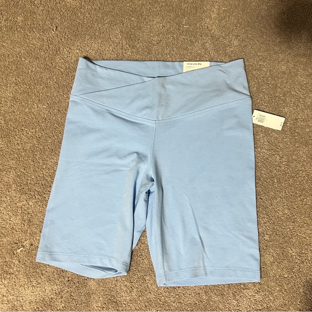 NWT Crossover Blue Bike Shorts